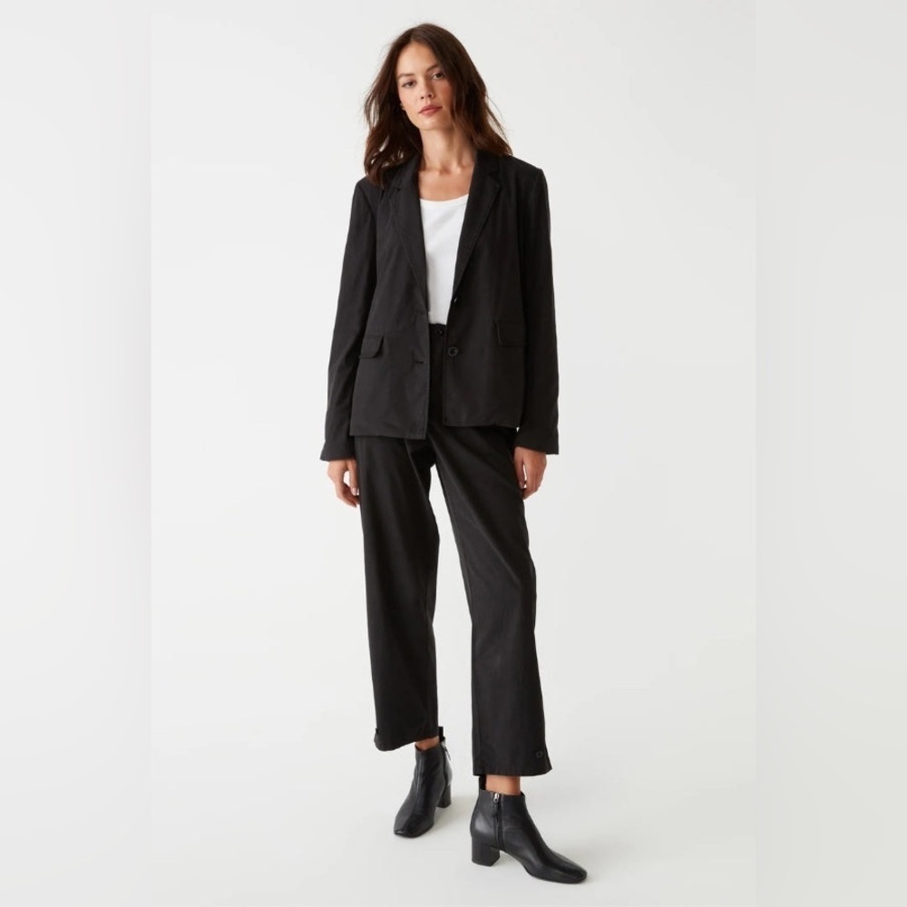 Michael Stars Women’s Smith Twill Blazer in Black Size 0